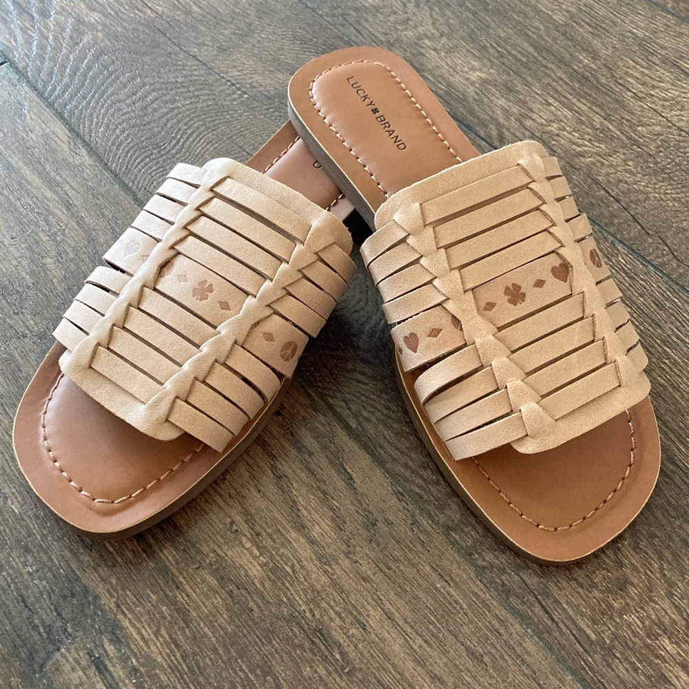 Lucky Brand Baneen Woven Slide